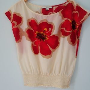 Forever 21 short sleeve blouse